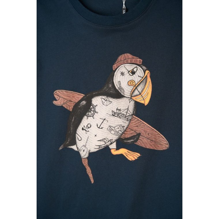 LAKOR - Sea Parrot Surf T-shirt - Blueberry