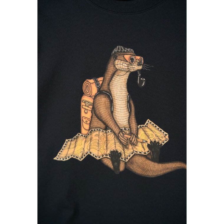 LAKOR - The Otter Way T-shirt - Moonless Night