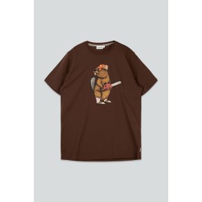 LAKOR - Lazy Lumber T-shirt - Chicory Coffee