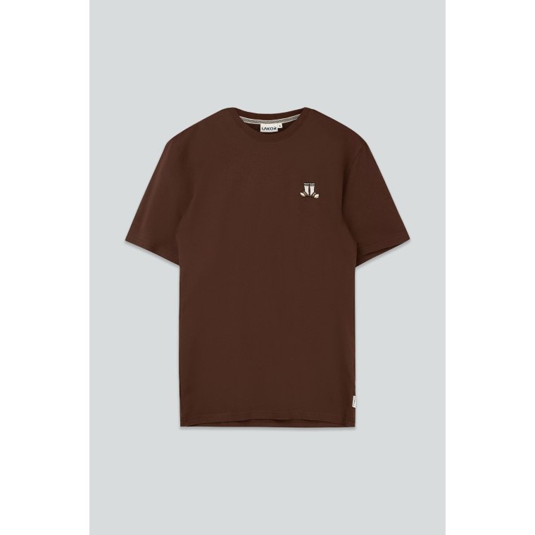 LAKOR - Mini Socks & Sandals T-shirt - Chicory Coffee