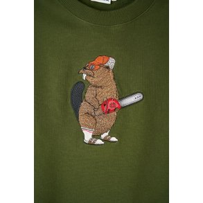 LAKOR - Lazy Lumber Crewneck - Riffle Green