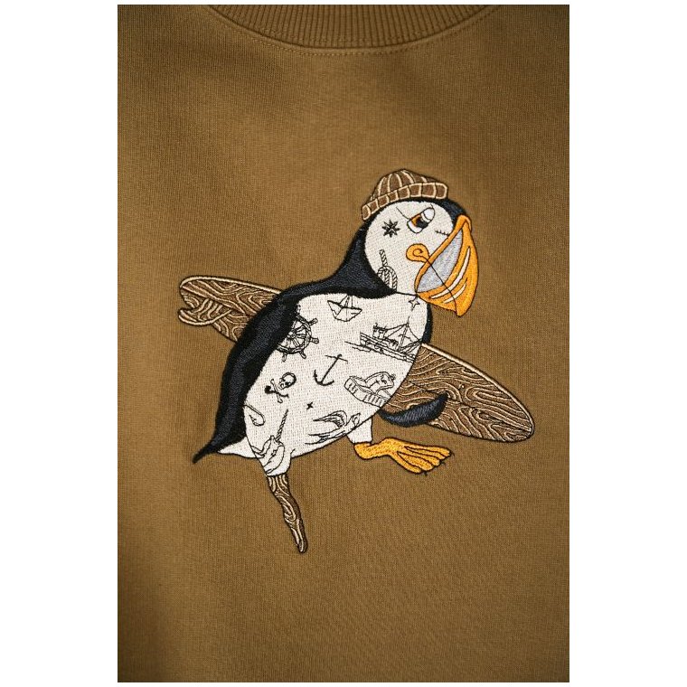 LAKOR - Sea Parrot Surf Crewneck - Kangaroo