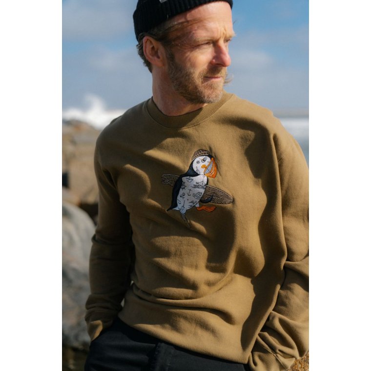 LAKOR - Sea Parrot Surf Crewneck - Kangaroo