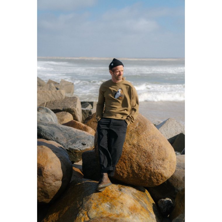 LAKOR - Sea Parrot Surf Crewneck - Kangaroo