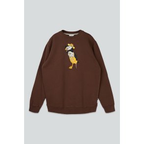 LAKOR - Sea Parrot Seaman Crewneck - Chicory Coffee