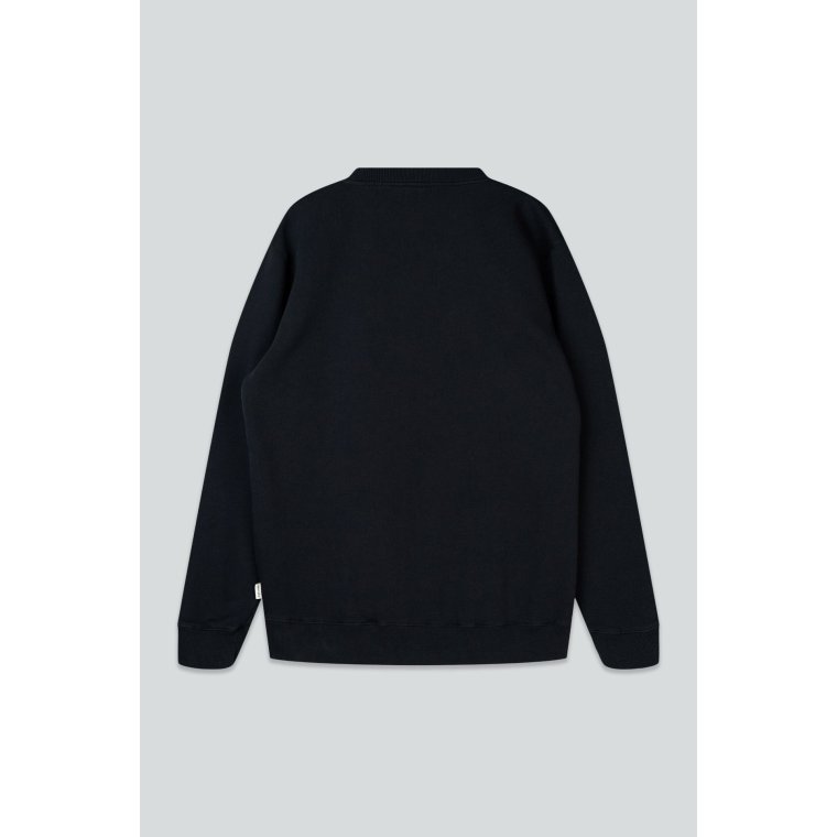 LAKOR - Red Maxi Crewneck - Moonless Night