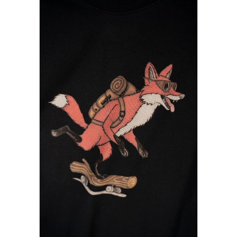 LAKOR - Pushing the Log T-shirt - Moonless Night