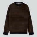 LAKOR - Faroese Fisher Knit - Navy/Brown
