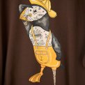 LAKOR - Sea Parrot Seaman T-shirt - Chicory Coffee
