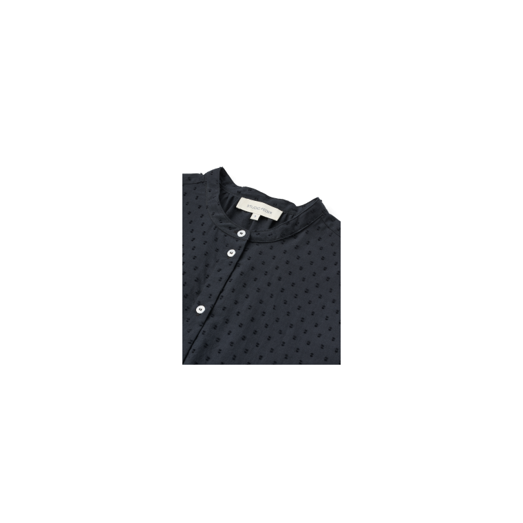 Studio Feder - LEA DRESS - DOBBY - BLACK