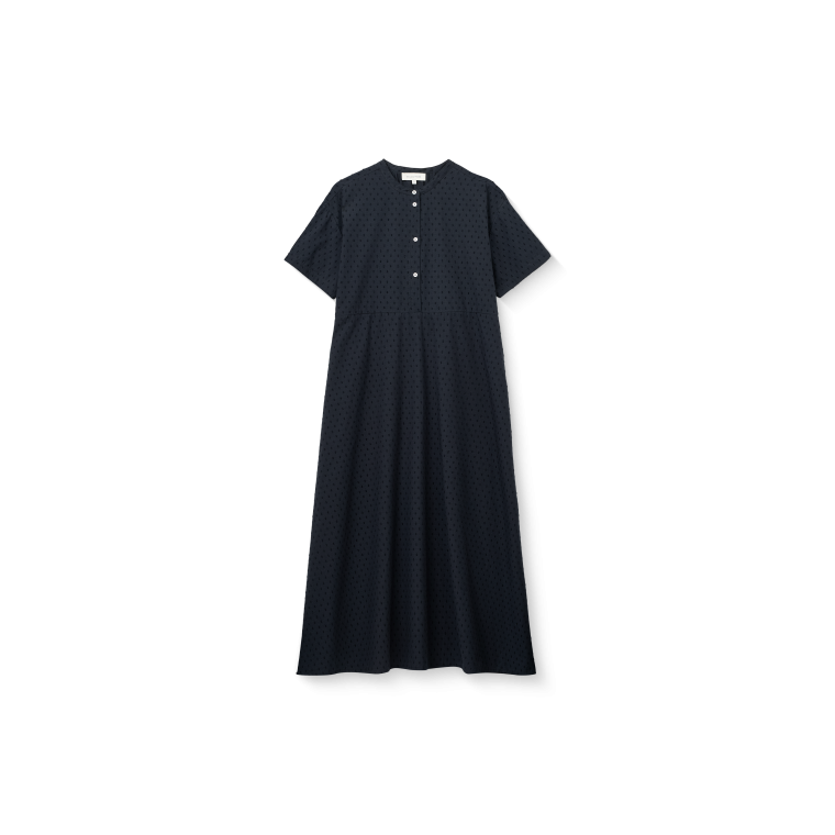 Studio Feder - LEA DRESS - DOBBY - BLACK