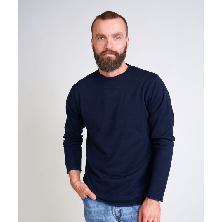 ELSK - LNNERUP MEN'S KNIT - Dark navy