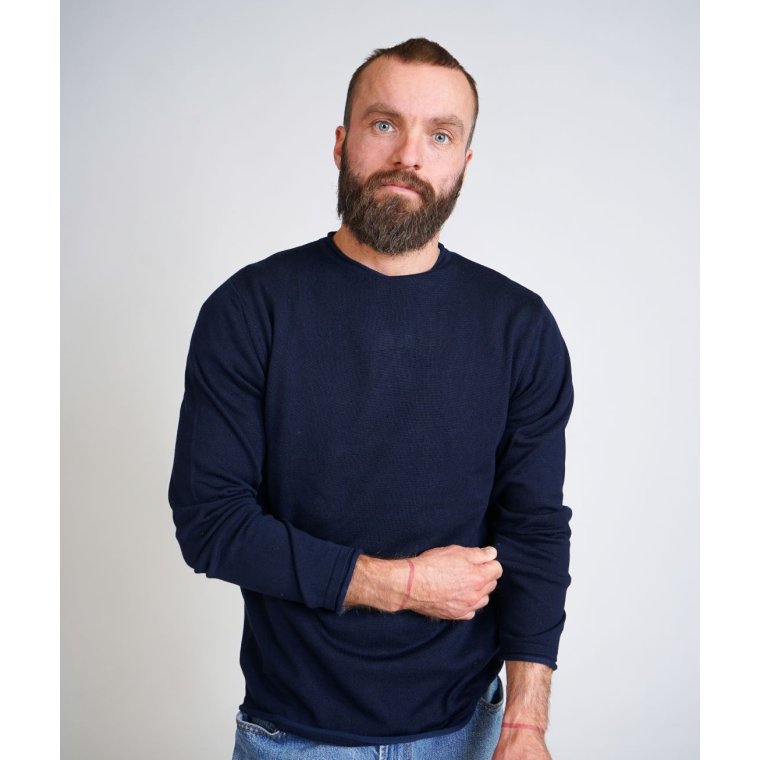 ELSK - LNNERUP MEN'S KNIT - Dark navy