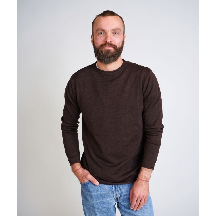 ELSK - LNNERUP MEN'S KNIT - Dark Earth