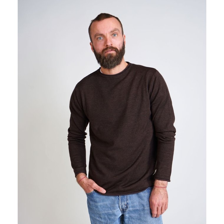 ELSK - LNNERUP MEN'S KNIT - Dark Earth