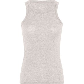 FRAU - Lucca cashmere tank top - Lt Beige Melange