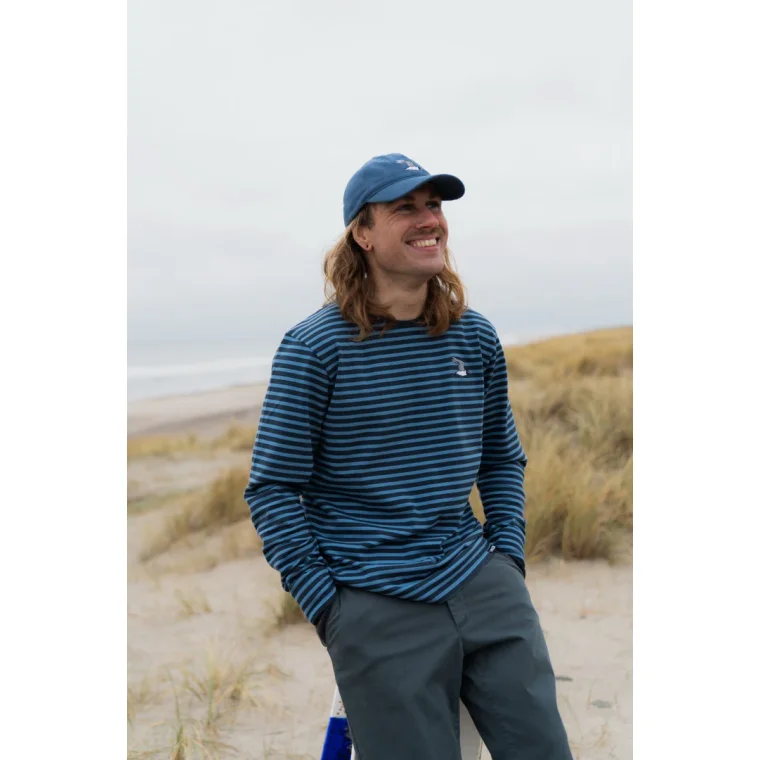 LAKOR - Flying Seagull Courd Cap - Captains Blue