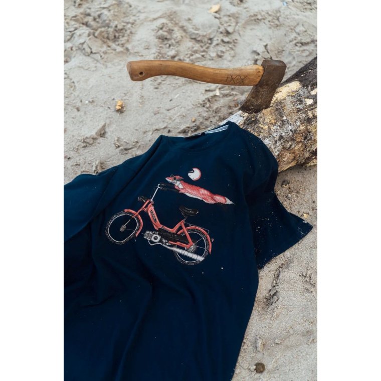 LAKOR - Foxtail T-shirt - Blueberry