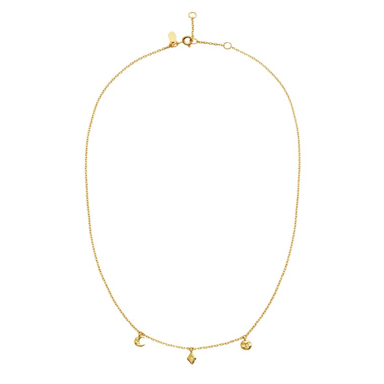 Maanesten - Lea Necklace - Forgyldt
