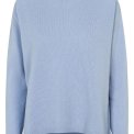 GORRIDSEN - Leda Blouse - wool - Pastel Blue
