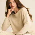 GORRIDSEN - Leda Blouse - wool - Beige Moulin�