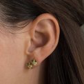 PICO - Lemon Crystal Stud - Forgyldt