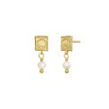 Maanesten - Lomi Earrings - Forgyldt