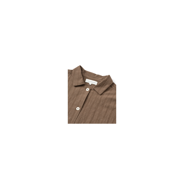 Studio Feder - MALOU SHIRT - SEERSUCKER - BRUNO CHECK
