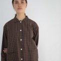 Studio Feder - MALOU SHIRT - POPLIN - CHESTNUT