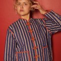 HABIBA - MARMI QUILTED CHINA JACKET - JAPAN BLUE