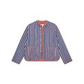HABIBA - MARMI QUILTED CHINA JACKET - JAPAN BLUE