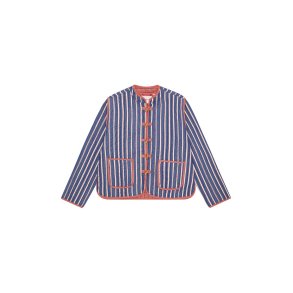 HABIBA - MARMI QUILTED CHINA JACKET - JAPAN BLUE