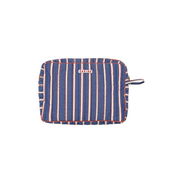 HABIBA - MARMI TOILETRY BAG - JAPAN BLUE