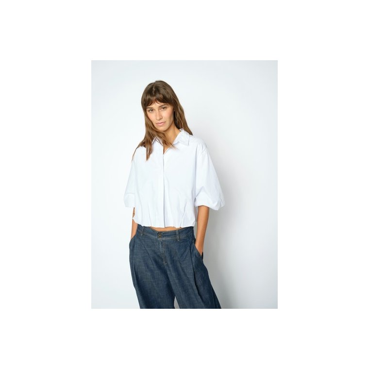 Mos Mosh - MMMaxime Nylah Shirt - Bright White