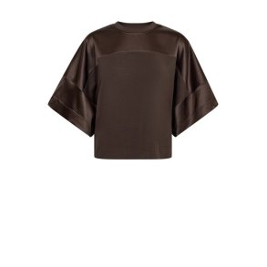 Mos Mosh - MMLela O-SS Satin Sweatshirt - Delicioso
