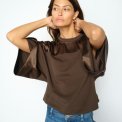 Mos Mosh - MMLela O-SS Satin Sweatshirt - Delicioso
