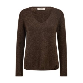 MOS MOSH - MMMape Sophia V-Neck Knit - Delicioso