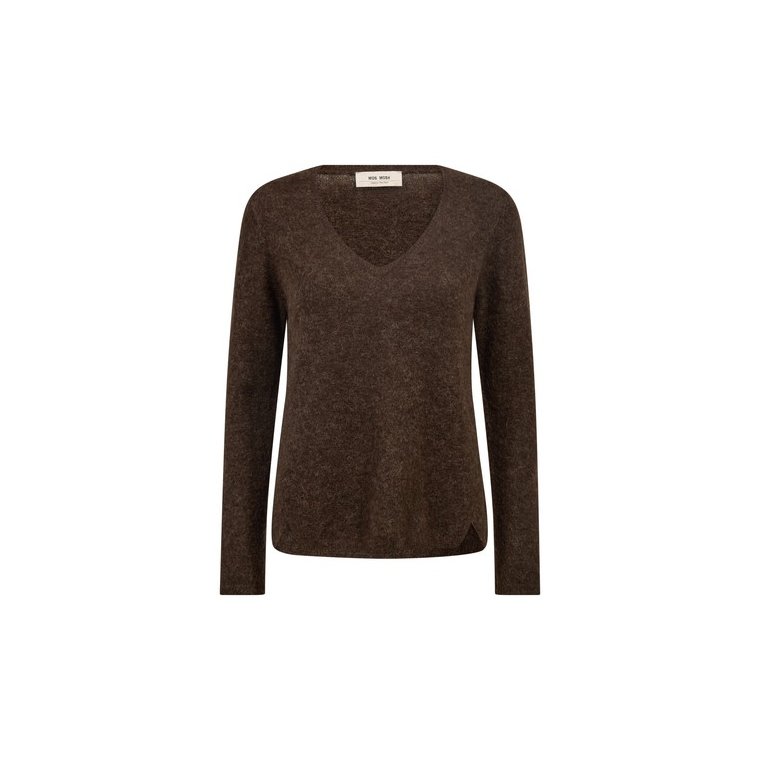 MOS MOSH - MMMape Sophia V-Neck Knit - Delicioso
