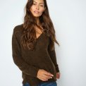 MOS MOSH - MMMape Sophia V-Neck Knit - Delicioso
