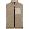 MOS MOSH - MMRowe Eli Teddy Vest - Feather Gray