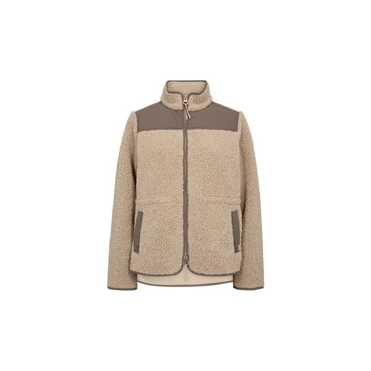 MOS MOSH - MMElisa Eli Teddy Jacket - Feather Gray