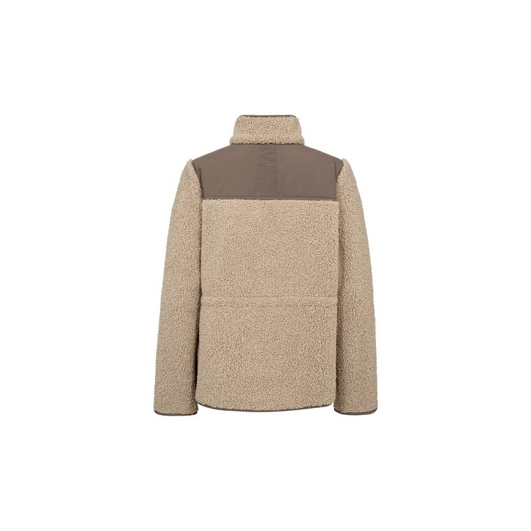 MOS MOSH - MMElisa Eli Teddy Jacket - Feather Gray