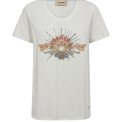 Mos Mosh - MMTonia O-SS Glam Tee - Ecru