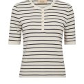Mos Mosh - MMAliz Caliz Stripe SS Knit - India ink