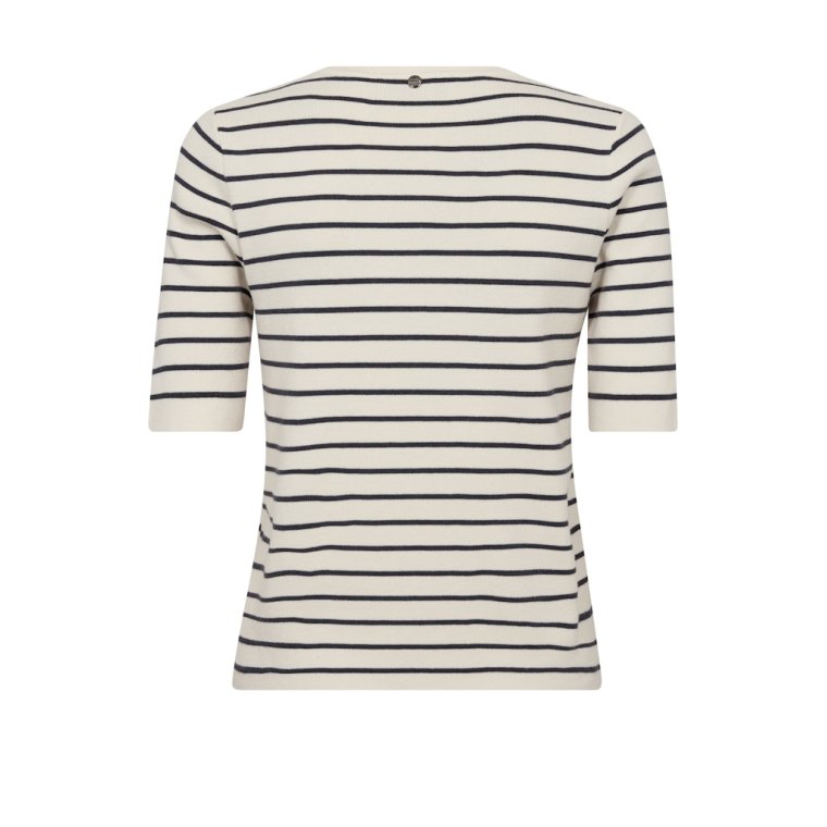 Mos Mosh - MMAliz Caliz Stripe SS Knit - India ink