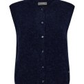 MOS MOSH - MMAlmine Thora Knit Vest - Salute Navy