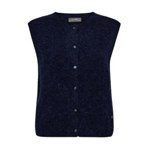 MOS MOSH - MMAlmine Thora Knit Vest - Salute Navy