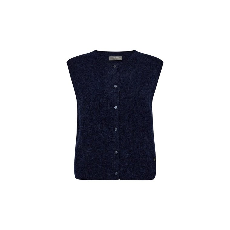 MOS MOSH - MMAlmine Thora Knit Vest - Salute Navy