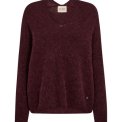 Mos Mosh - MMThora V-Neck Knit - Port Royale