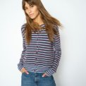 MOS MOSH - MMMilvi Stripe Cardigan - Port Royale